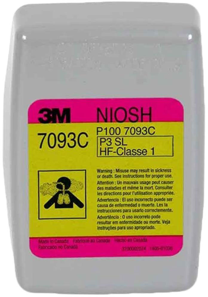 3M P100 with hydrogen fluoride, nuisance level organic vapor and acid gas relief* Filter