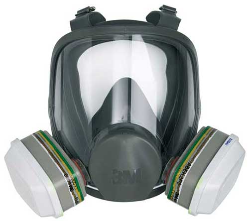 3M Full Face Mask Respirator